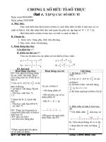 ĐẠI SỐ 7 CHUẨN (T1 - T30) ĐÃ CHỈNH SỬA