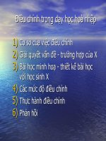 Tập huấn Một số kỹ năng DHHN Bài 4
