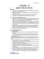 đầu tư và quản lý rủi do