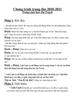 Chương trình Trung Thu đầy đủ