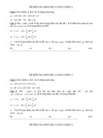 Kiem tra 1 tiet hinh hoc 10 giua chuong 1