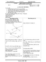 Hình học 7 chương I