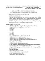 BÁO CÁO TỔNG KẾT CÔNG ĐOÀN