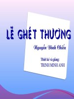 le ghet thuong