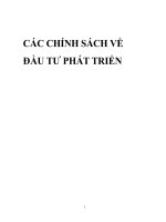 Chinh sach tin dung