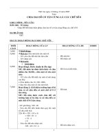 Kế hoạch bài học tuần 15