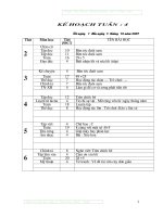 Giao an lop 2 Tuan 4,5,6