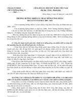 Phướng hướng Công đoàn Kỳ II năm 2010-2011