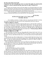 Hướng dẫn dạy học môn Lý