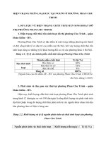 HIỆN TRẠNG PHÂN LOẠI RÁC TẠI NGUỒN Ở PHƯỜNG PHAN CHU TRINH