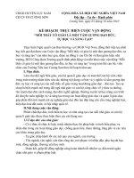 ke hoach thuc hien cuoc van dong dd tu hoc va sang tao