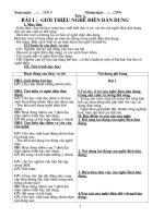 giáo an công nghê 9 - chuẩn