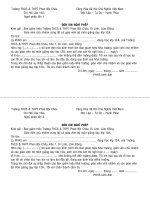 Đơn xin nghỉ phép