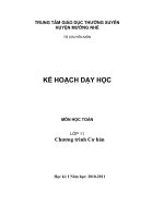 ke hoach day hoc 12 mon toan