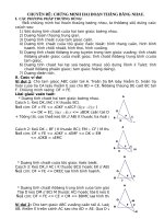 Chuyên đề BDHSG Lớp 8