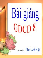 Bài 6 - lớp 8 : xây dựng tình bạn trong sáng, lành mạnh.