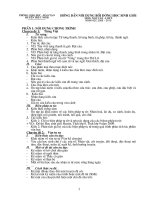 Hướng dẫn nội dung bồi dưỡng HSG môn Văn9