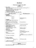 G.A LỚP 2(buổi 1) - TUẦN 4 (2009-2010)