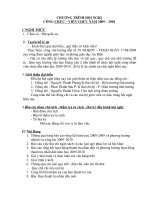 Chương trình hội nghị CC-VC