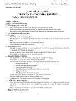 HDGDNGLL lớp 8 cả năm