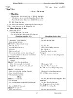 Giáo án lớp 1 Tuần 4 ( theo chuẩn KTKN)