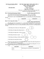 Đề thi HSG Tin 12 09-10