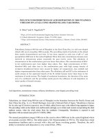 INFLUENCE DISTRIBUTIONS OF ACID DEPOSITION IN MOUNTAINOUS STREAMS ON A TALL CONE-SHAPED ISLAND, YAKUSHIMA