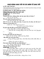 HOAT ĐỘNG GIAO TIẾP