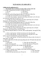 cau hoi trac nghiem 11