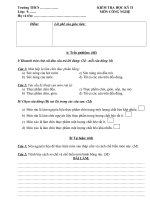 KTHK II CÔNG NGHỆ 9