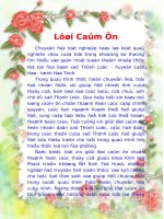 Giải pháp nâng cao hiệu quả sử dụng đất sản xuất nông nghiệp tại xã thịnh lộc, huyện lộc hà, tỉnh hà tĩnh