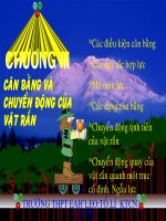 CÂN BẰNG CỦA VẬT RẮN CHỊU TD CỦA 3 ...