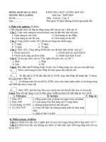 ktra học kì 1-su 8