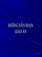 Cách soạn giao án Pow...