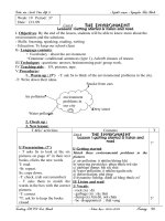 Giáo án TAnh lớp 9(Kỳ II)