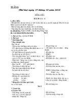 Giao an 1 tuan 8- chuẩn ktkn,BVMT