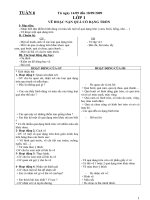 GA Mĩ thuật lớp 1-5 tuần 6