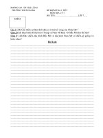 Đề cương ôn tập địa lý 9