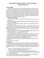 Sáng kiến kinh nghiệm rèn kỹ năng vở sạch chữ đẹp