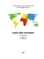 Giao trinh nhap mon internet 
