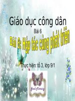 HỢP TÁC CÙNG PHÁT TRIỂN