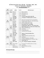 Báo giảng Tuần 6