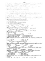 Đề thi thử số 5