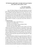 Noi dung va chuong trinh VHDG Việt Nam