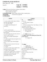 Giao an AV 10cb(tiet95-97)