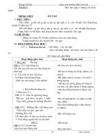 giáo án lớp 1 tuần 7( TCKT)