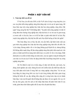 Khóa luận thực trạng hệ thống tín dụng nông thôn và mức độ tiếp cận nguồn vốn tín dụng của hộ nông dân trên địa bàn xã trà bình, huyện trà bồng, tỉnh quảng ngãi 