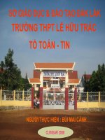 ÔN TẬP  CƠ SỞ DỮ LIỆU