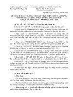 Kế hoạch Hiệu trưởng chỉ đạo thực hiện Đạo đức nhà giáo