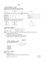 4 De+Da thi KSCL dau nam 8-9